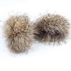 Winter Raccoon Fur Cuffs Women Fashion Fur Arm Warmer Natural Fur Wristband Female Warm Fur Sleeve Decort Plush Fur Bracelet