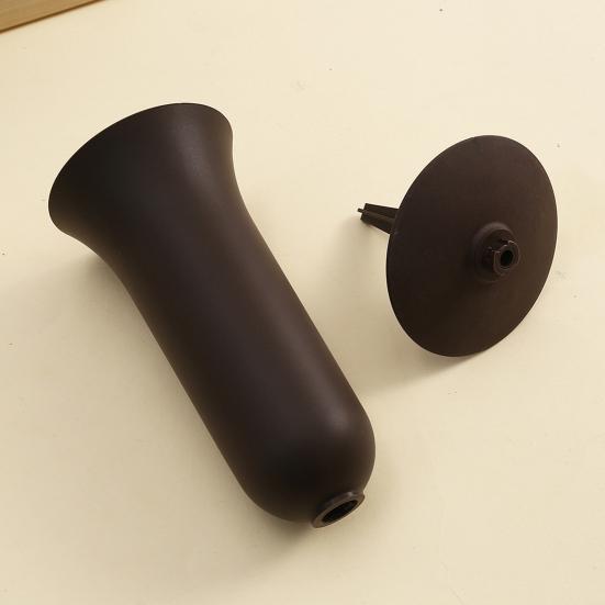 Kirkegårdsvase for minnesamlinger Gravsideblomstholder Blomsterarrangement Kjeglevase Blomstholder for graver Kirkegårdsminnesmerke