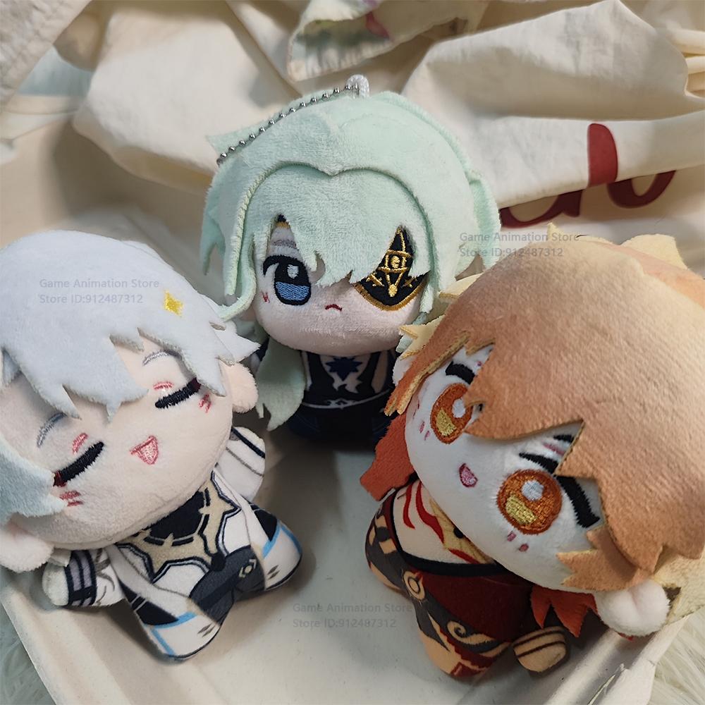 10cm Honkai: Star Rail Plush Phainon Mydei Anaxa Plushie Stuffed Doll Starfish Body Cartoon Pendant Keychain Gift