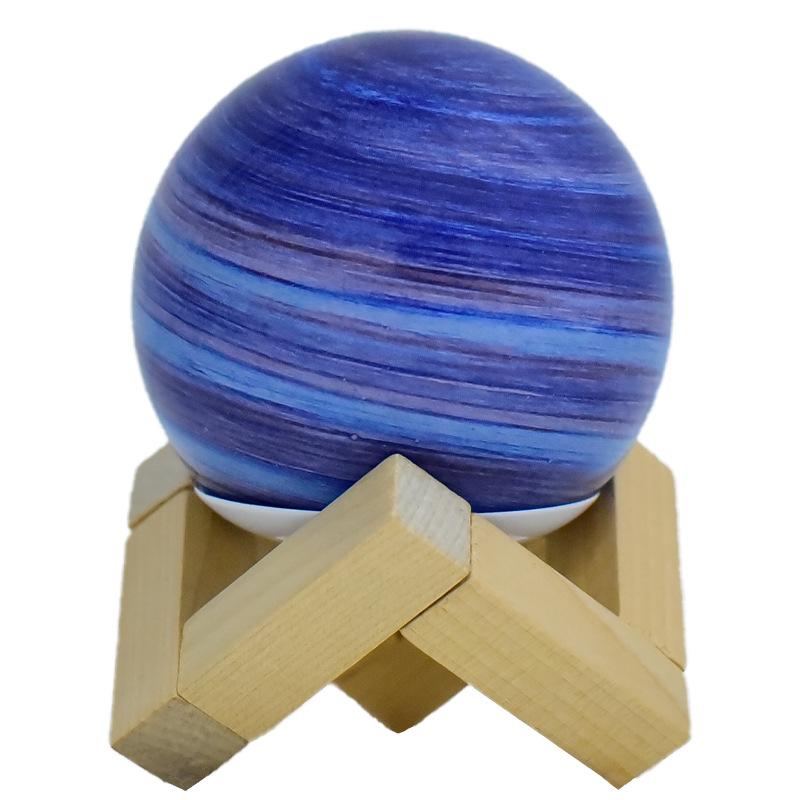 Galaxy Ball Lampe Kinderlicht Planetarische Kristallkugel Nachtlichter Leuchtend USB-Strom Warm Nachttisch Geschenk Heimdeko Schlafzimmer Weihnachten