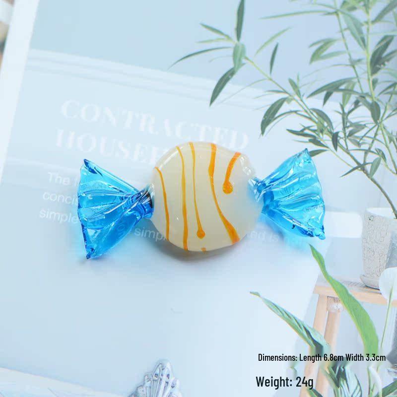 Handmade Glass Candy Ornaments for Home & Office - Childhood Memories