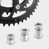 5Pcs Bolts Chainring Screws Bicycle Bike Part Tool Repair Road Bike Silver Single/Double/Triple Carbon Steel