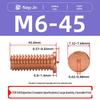 PT-M3M4M5M6M8 Copper-Plated Carbon Steel Projection Weld Studs and Screws