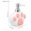 Cartoon hand sanitizer bottle 12oz high-value shower gel dispenser bottle, cute and creative ceramic press bottle