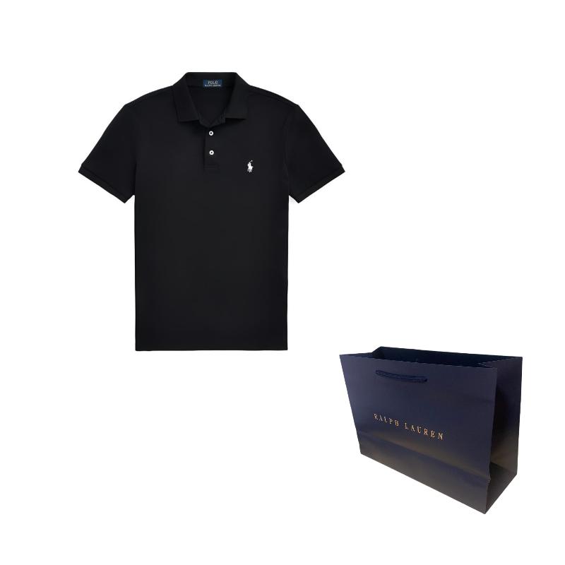 Polo Ralph Lauren FW24 Polo Shirt Men's Black MNPOKNI1N822990-001