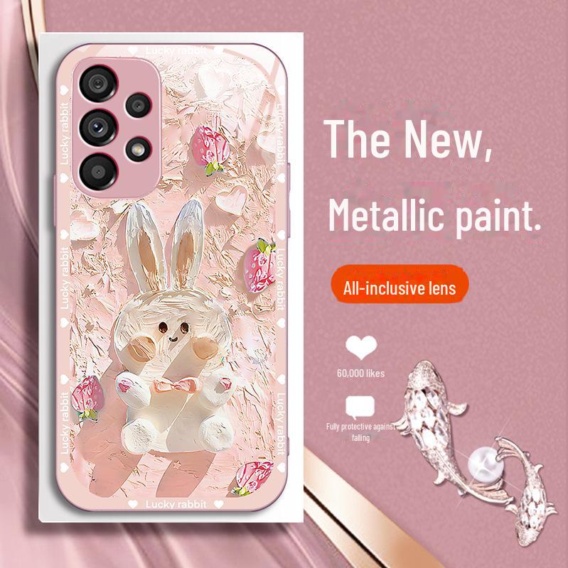 All-Inclusive-Flüssigglas-Ölgemälde-Hülle für Samsung S20Ultra, S21, S22Pro