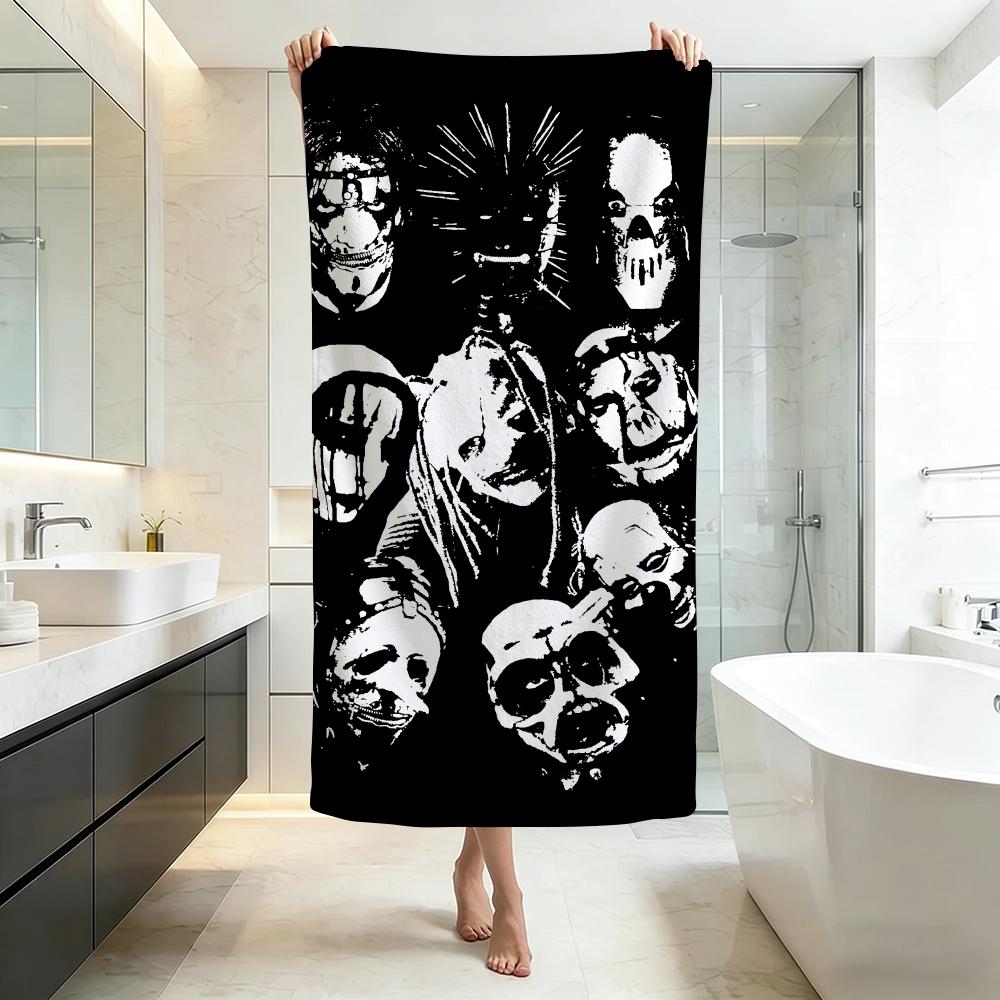 Intense S-SlipknotS Towel Five-Star Hotel Quality Eco-Friendly Ultra Soft Thick Towels & Beach Towels