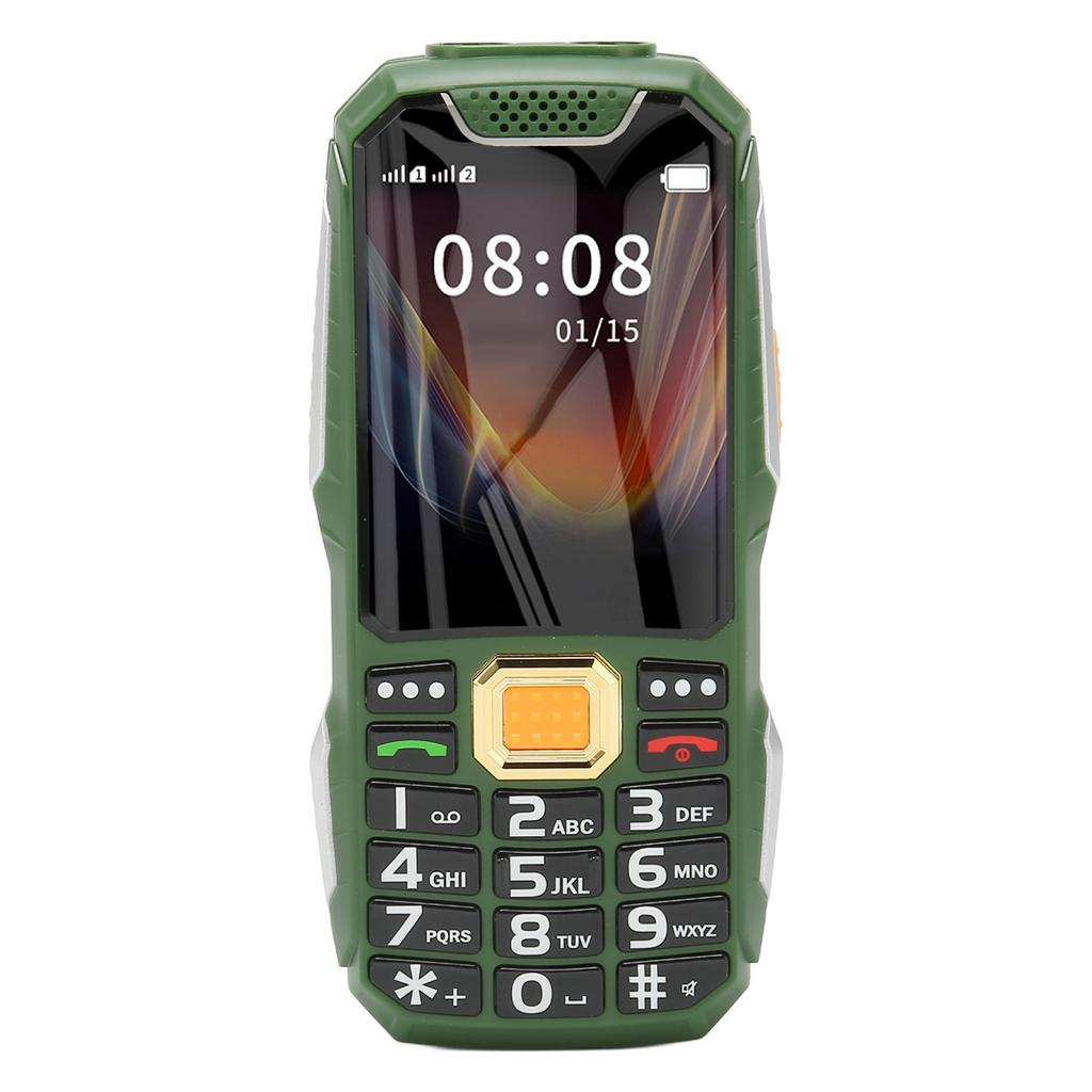 Big Button 2G Senior Cell Phone Dual SIM Card 2400mah Unlocked Cell Phone for Elderly