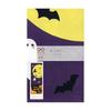 Hamamonyo Tenugui Hand Towel - Halloween Moon, 100% Cotton, Approx. 34cm x 90cm, Printed, Raw Edge