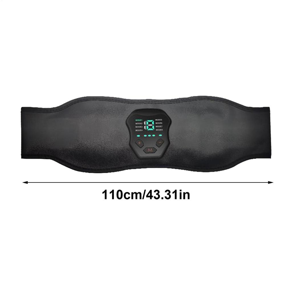 Stomach Massager for Weight Loss Smart Muscle Stimulator 19 Intensity Settings Remote Belly Massager for Home Gym Squat