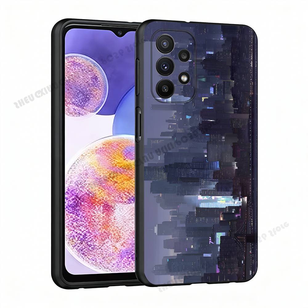 

Skylines City Silicone Protect Case For Samsung A21 31 51 53 20 22 30 32 42 50 70 Cover Samsung A70