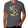 Watercolour Rowan Berries TShirt Work Wear Breathable Tee