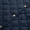 Womens Casual Quilted Cotton Jacket Corduroy Collar Pockets Regular Fit XS S M L