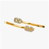 Valentino GaraVani V Logo Crystal Hair Clip j0V50 Ycw Mh5