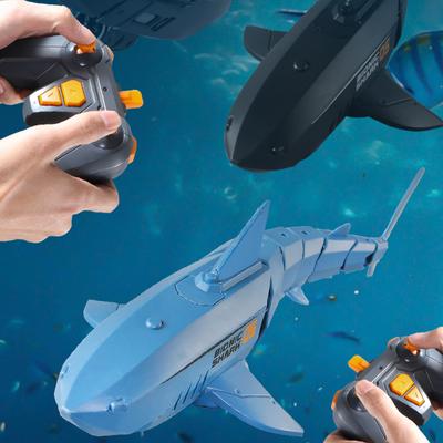 RC Shark 2,4G Elektrische Fernbedienung Tiere Badewanne Pool Elektrisches Spielzeug für Kinder Jungen Kinder Coole Sachen Haie U-Boot