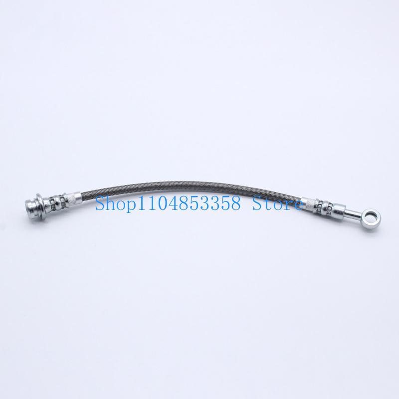 652F Front & Rear Brake Lines Stainless Steel Rough Extended Brake Lines Replacement for Patrol Y60 1988-1997