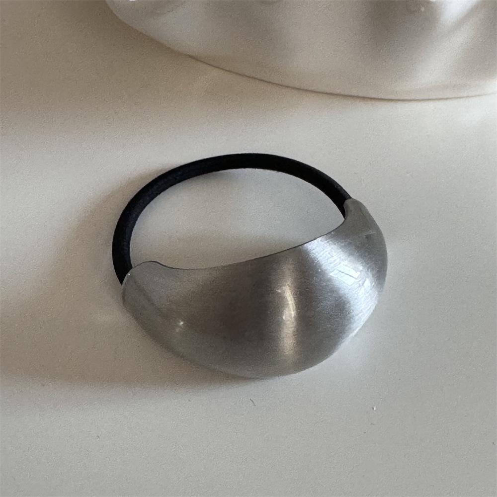 Korean Retro Elegant Elastic Hair Tie with Irregular Design