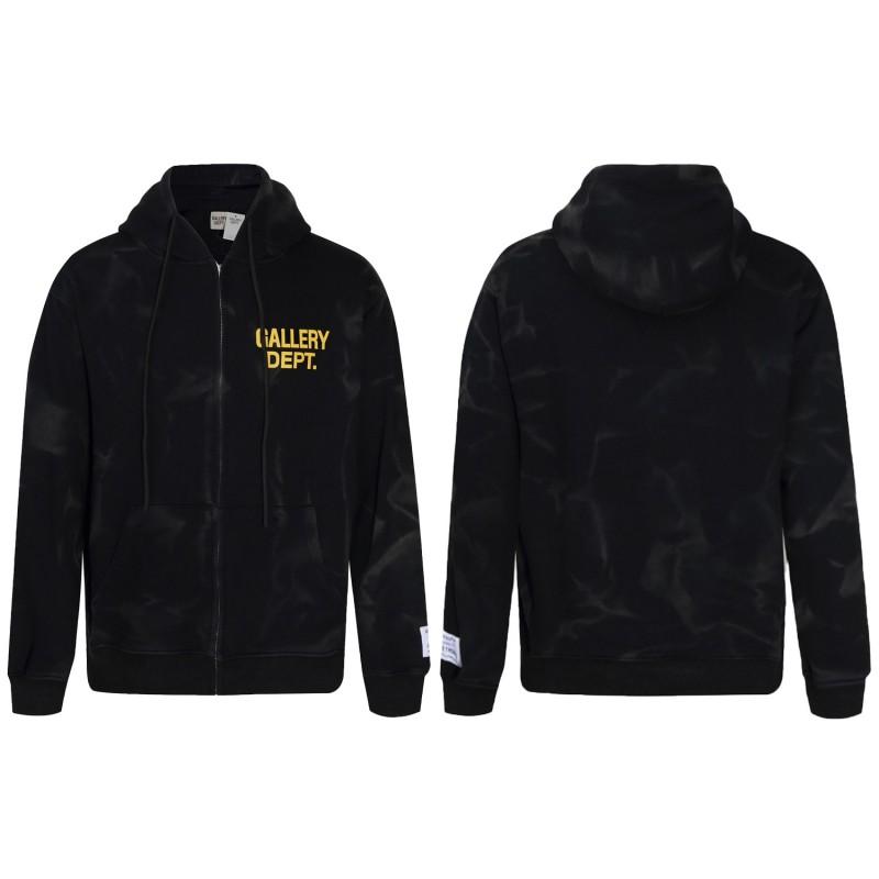 Oversized Hooded Sweatshirt With Graffiti Letter Print Loose Fit Cotton Pullover Men Casual Streetwear