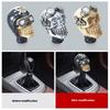 Car Interior Skull Shape Gear Shifts Knob for Manual Transmission Eye Catching Skull Manual Shifts Knob Auto Gear Lever