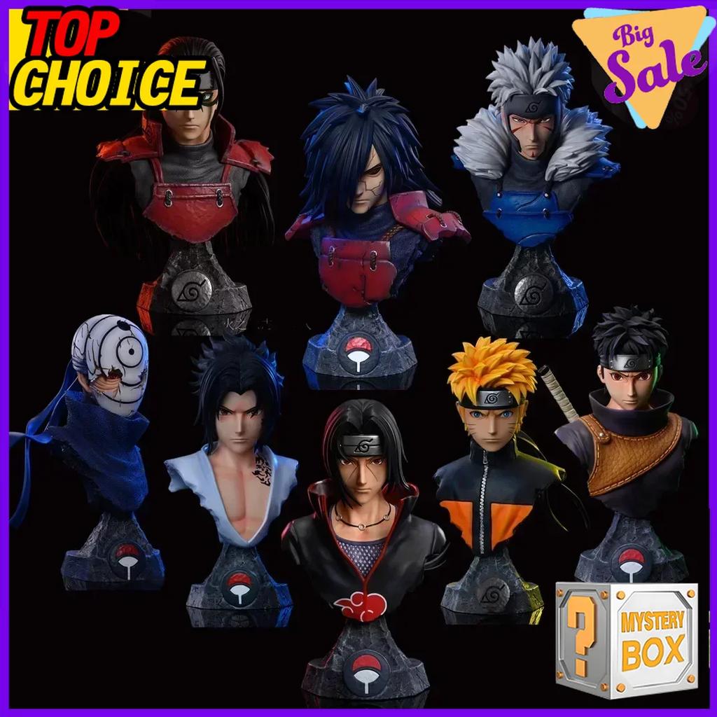 Colecție Figurine Anime Naruto Kakashi Hatake Sasuke Uchiha Cutie Oarbă Cutie Misterioasă Norocoasă Model de Acțiune Colecționabil Cel Mai Bun Cadou pentru Fani