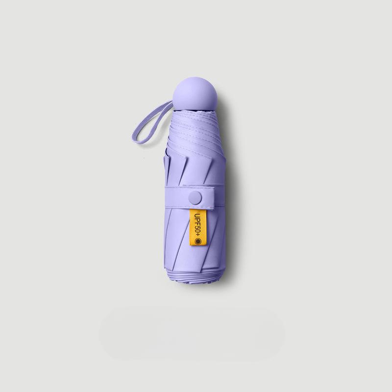 

Компактный складной мини-зонт от солнца – защита от ультрафиолета, легкий и портативный, двойное использование от солнца и дождя