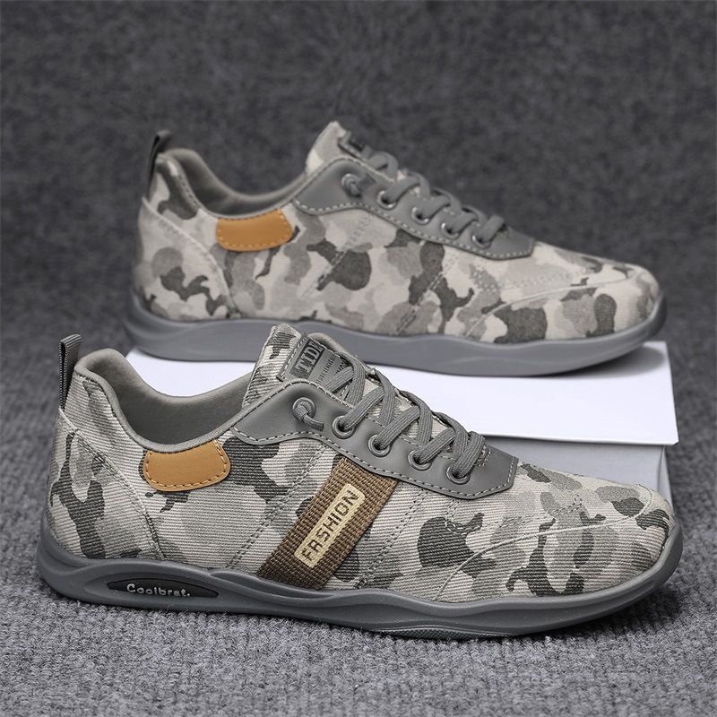 Herren Freizeitschuhe Schwarz Leicht Frühling Herbst Sneaker Canvas Herrenschuh Walking Elegant Freizeit Mode 2025 Nicht-Leder