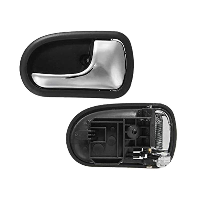Ergonomic Shape Modern Style Electroplated Vehicle Interior Door Handle Precise Fit Left Right Plastic S54N-59-330B65