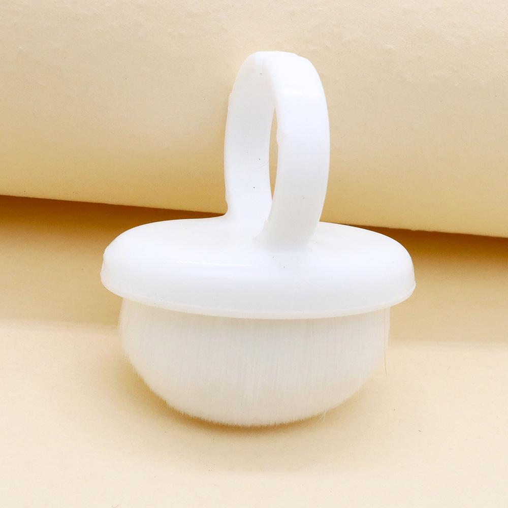 Ring-Style Fine Bristle Nail Art Dust Brush - Mini Makeup Tool