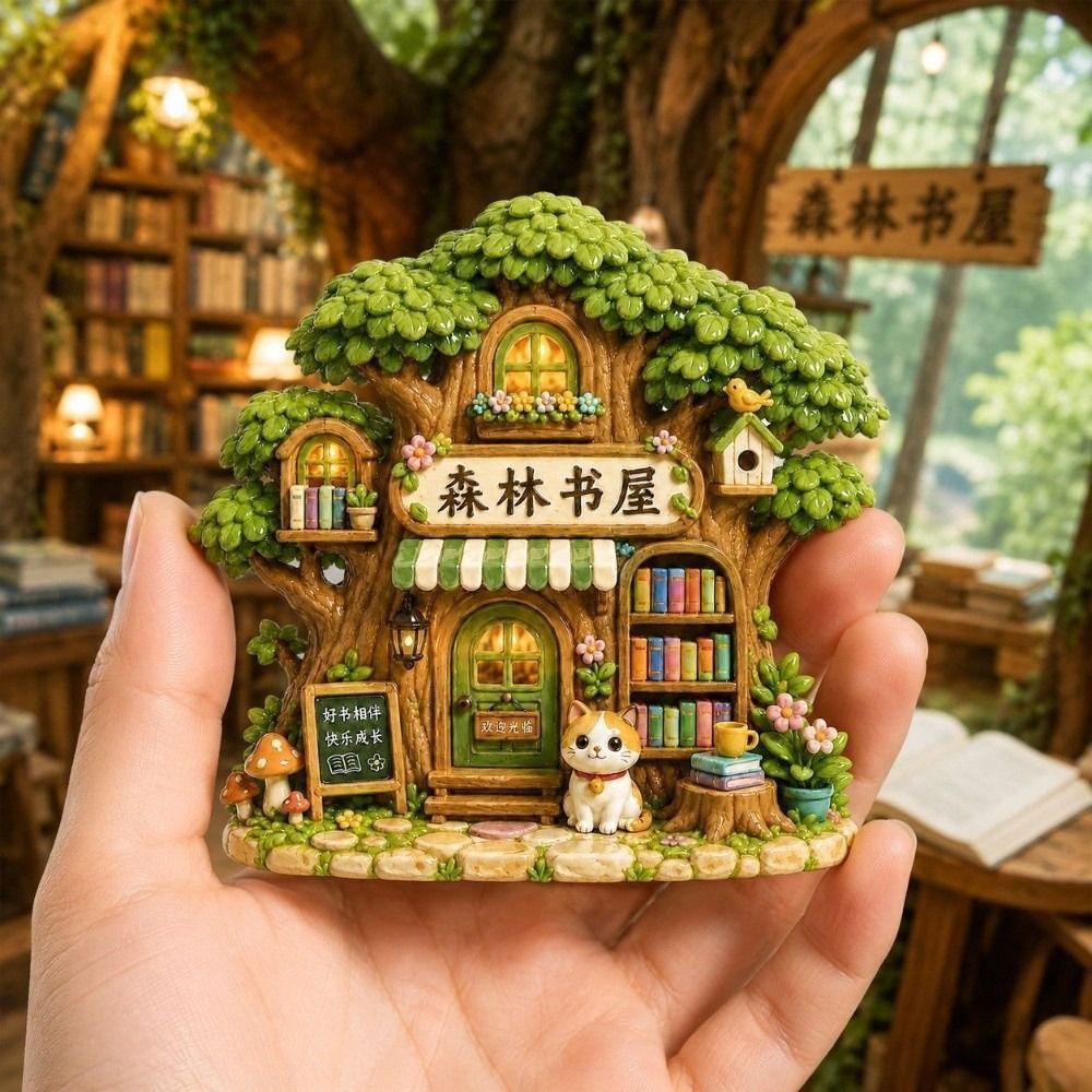 Simulation Refrigerator Magnet Cute Theme 3D Refrigerator Stickers Refrigerator Decoration