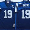 Rugby Jersey Men Women Vintage Training Shirt Embroidered Number 19 Indianapolis Colts Style Cotton Blend Sportswear