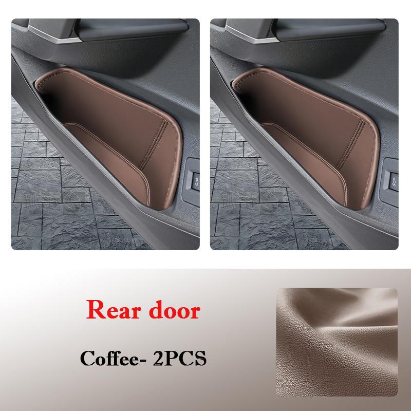 

For VW Volkswagen Tayron 2026-2026 Car Door Slot Storage Box Leather Protective Pad Cover WaterProof Barrel Accessories