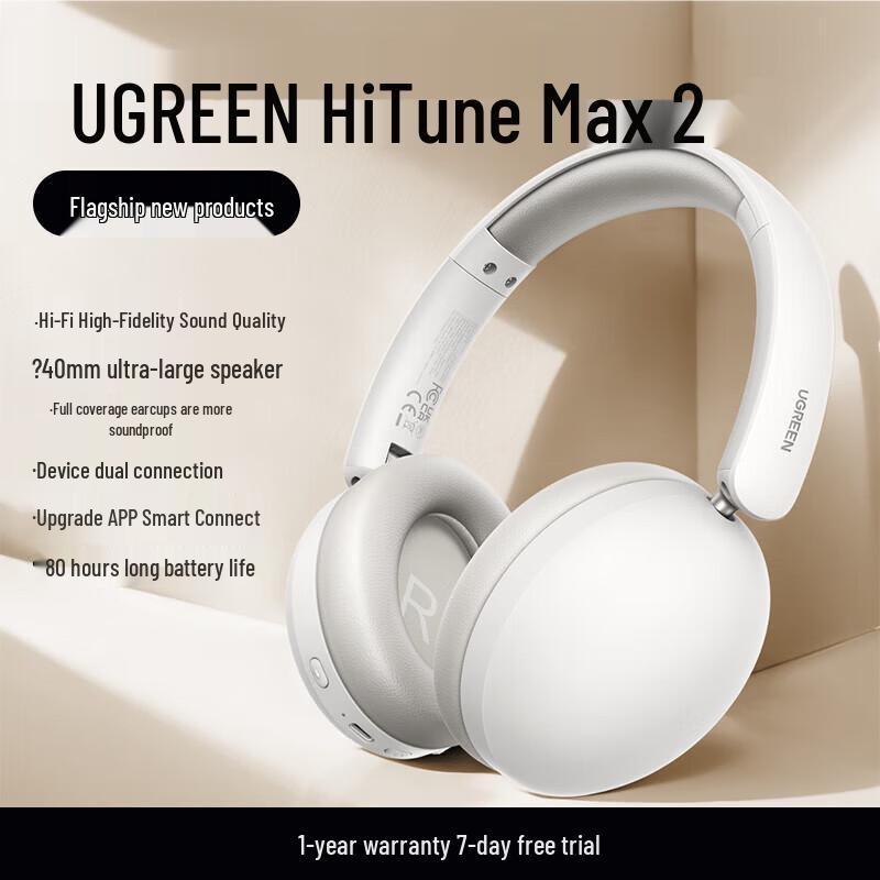 

UGREEN HiTune Max2 Wireless Over-Ear Headphones