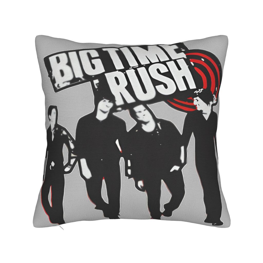 Pillow Case Big Time Rush Print Pillow Cover For Living Room Bed Chair Funny Pillowcases