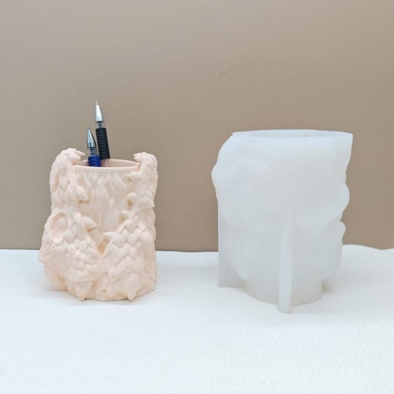 Silicone Concrete Mold Flower Vase Moulds Succulent Planter Molds Epoxy Resin Mold Clay Mould Silicone Pen Holder Moulds