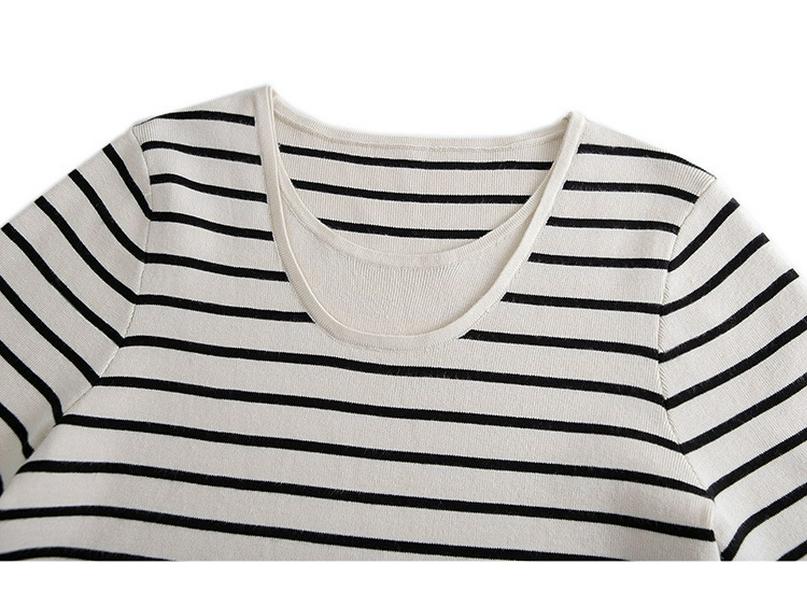 2025 Korean Style Plus Size Knit Sweater: Belly Concealing Autumn Winter Top for Women