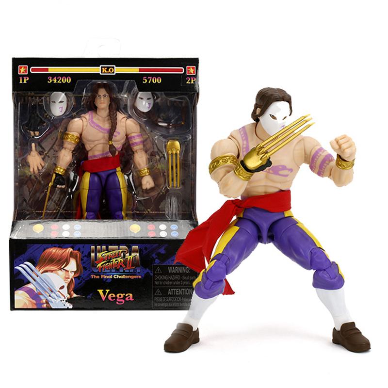 Toys Action Figure Street Fighter Deluxe Vega Sagat Blanka Collector Figure