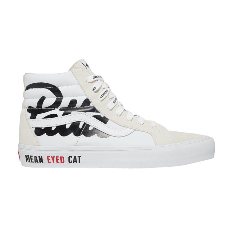 Patta x Vans Vault Sk8-Hi Reissue VLT LX Mean Eyed Cat - White 36.5