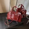 Trendy texture popular bag hand bag versatile women's bag retro underarm shoulder bag women's bag