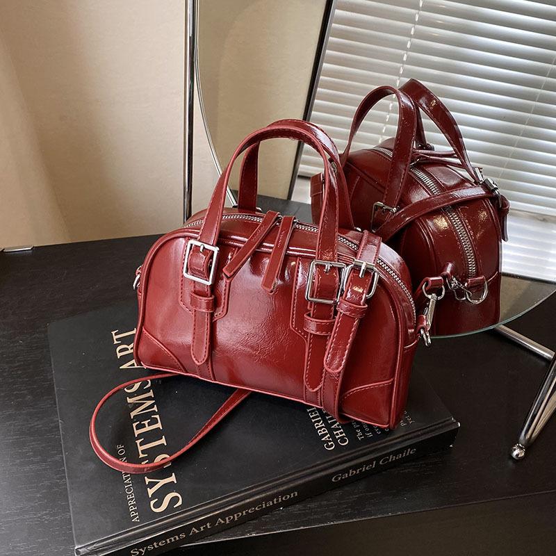 Trendy texture popular bag hand bag versatile women's bag retro underarm shoulder bag women's bag