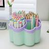 Thickened Desktop Storage Box with 4 Large Compartments, Practical Organizer for Office Supplies