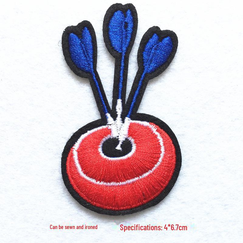 Cartoon Embroidery Patch Set for Clothing: Jeans, Down Jackets, and Repair