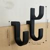 Multi Functional Seat Back Storage Racks 2pcs Car Umbrella Hooks Trunk Hangers Universal for Sedans with No Drill Installation