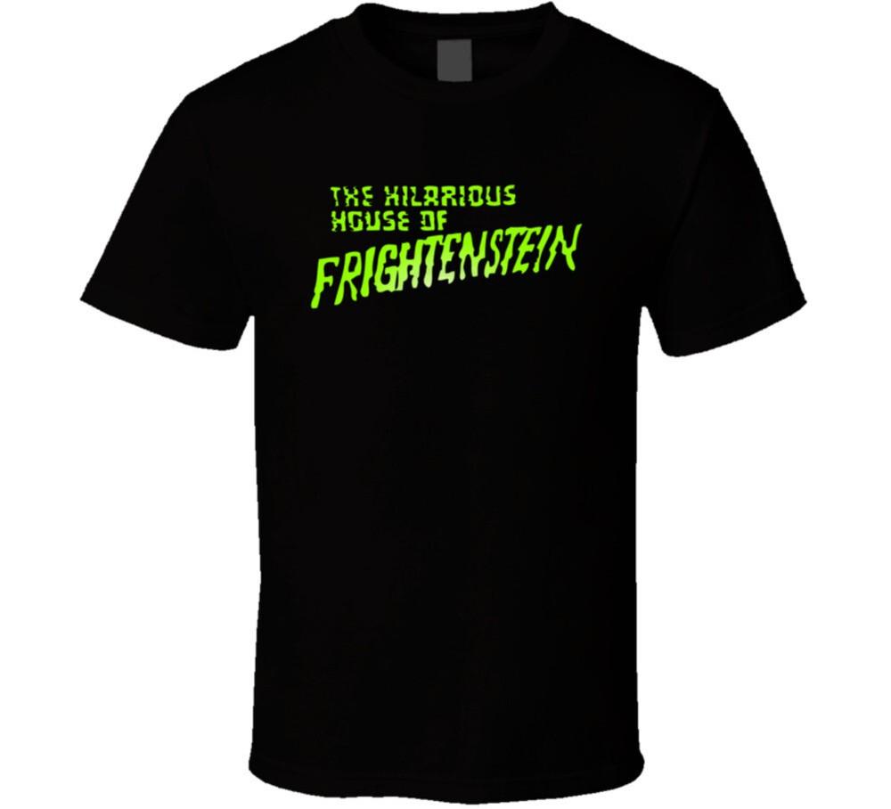 The Hilarious House Of Frightenstein Tee Retro Tv Show Fan T Shirt Unisex T-Shirt L
