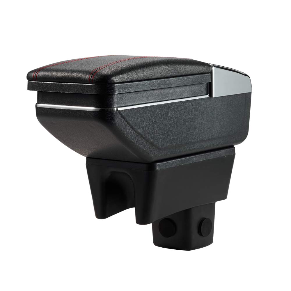 Argentavis Armrest Console Box for Suzuki Swift Storage Water Bottle Cup and Small Item Leather ZC/ZD, Case, Holder, Holder, Compartment, (Standard