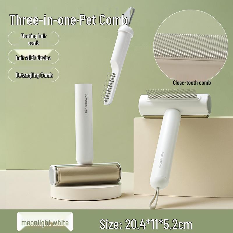 Fluffy Grooming Rake Comb for Bichon Frise & Small Dogs