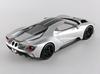 TOPSPEED Ford GT Chicago Auto Show Silver 1/18