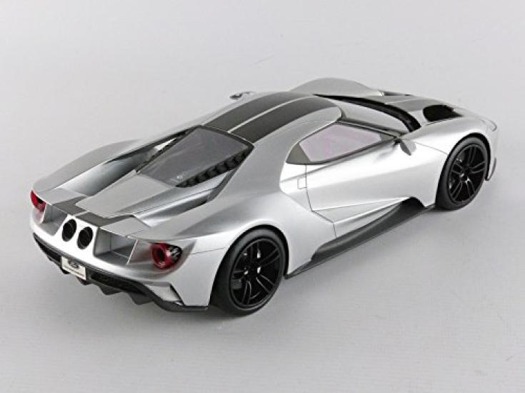 TOPSPEED Ford GT Chicago Auto Show Silver 1/18
