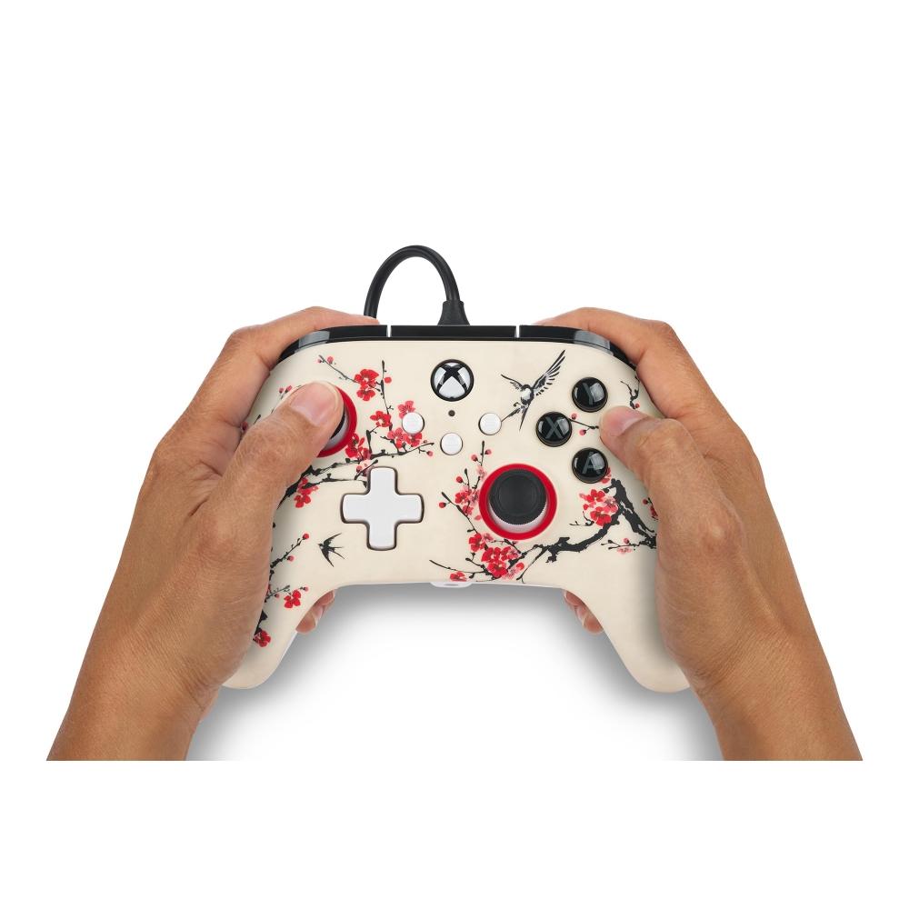 [2 Jahre Garantie] PowerA Advantage Wired Controller für Xbox Series XS – Warriors Nirvana Doppelvibrationsfunktion für Xbox Series XS PC Windows 1011