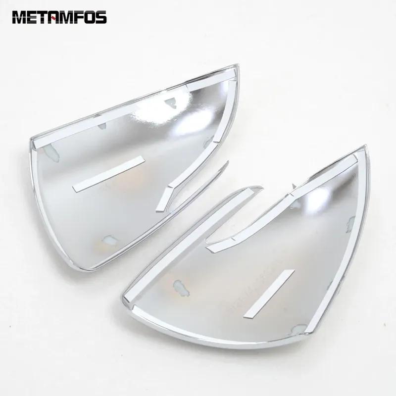 Rearview Side View Mirror Cover Trim For Hyundai Elantra Avante 2016 2017 2018   Chrome Protector Exterior Accessories