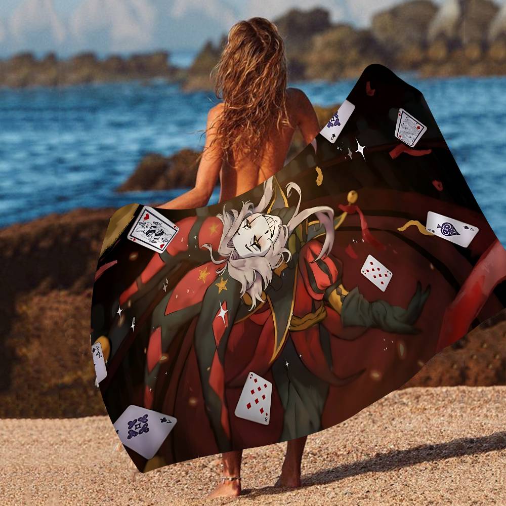 The Freak Circus Funny Game Microfiber Blanket Quick Drying Beach Towels Oversized Printing Super Absorbent Pool Towel Blanket